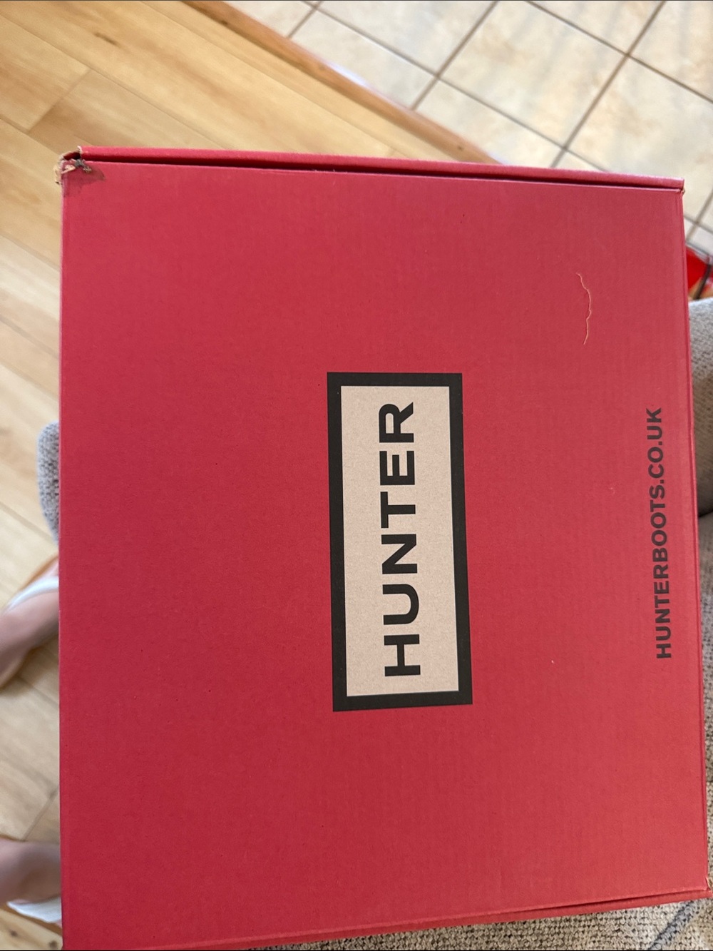 Hunter Dark Green Chelsea Rain Boots - Picture 4 of 6